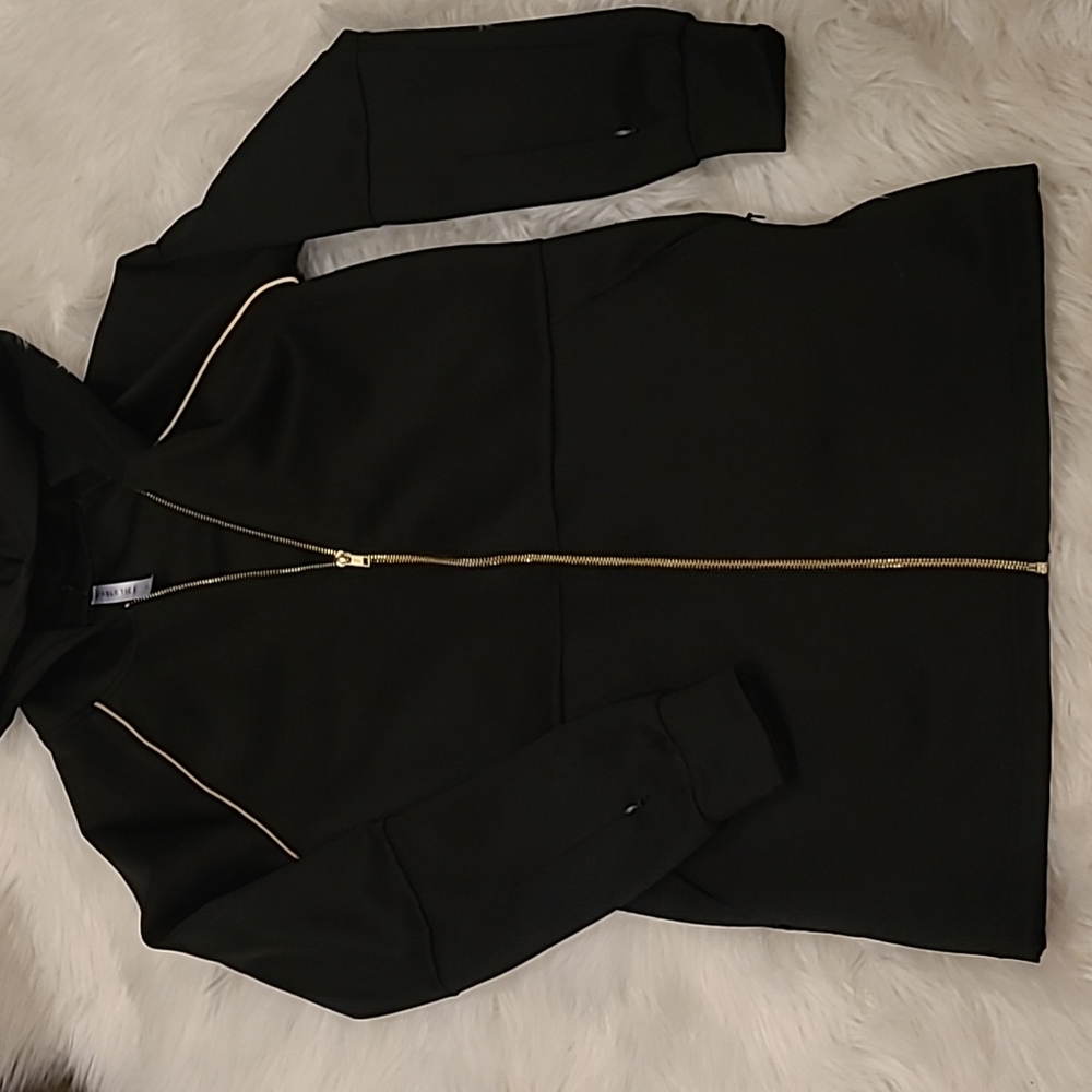 Fabletics Black Zip Up Size Small